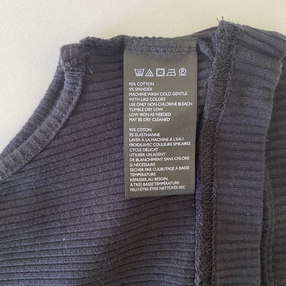 FP Beach black razor back crop tank - xs - Picture 4 of 4